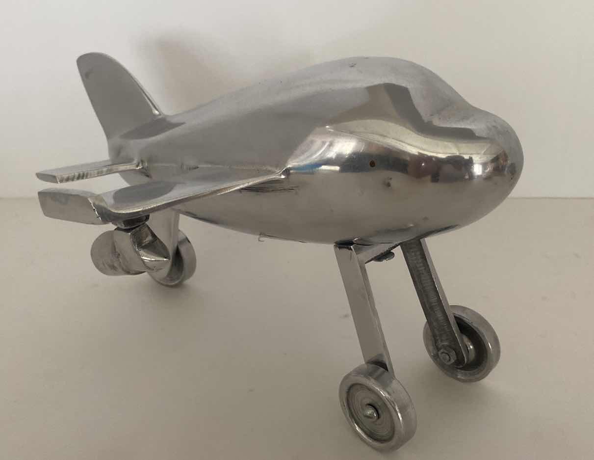 Photo 1 of METAL AIRPLANE DECOR 10” x 6”