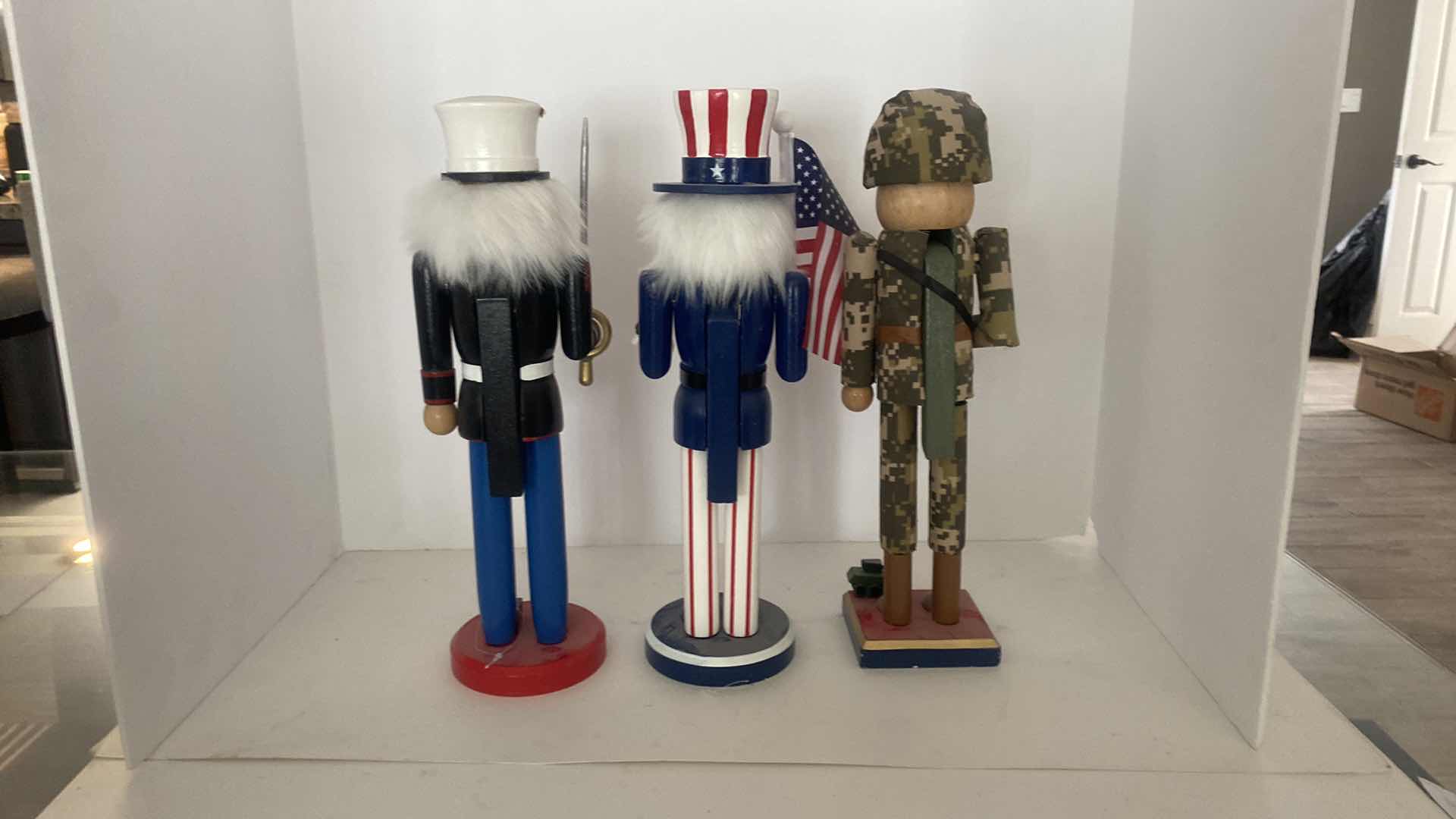 Photo 6 of PATRIOTIC  NUTCRACKERS H14”