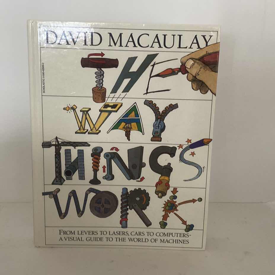 Photo 1 of THE WAY THINGS WORK BY DAVID MACAULAY HARDBOUND BOOK