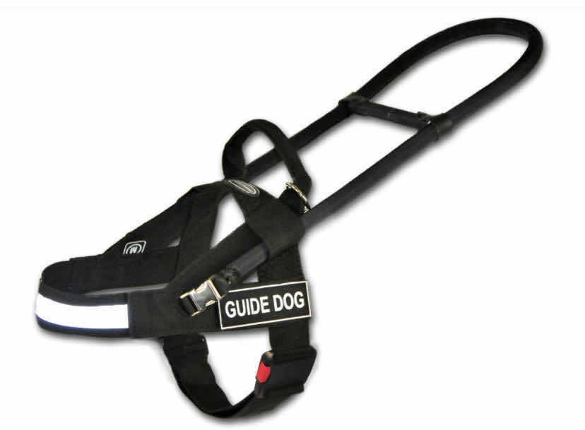 Photo 1 of NEW DEAN & TYLER GUIDE DOG HARNESS WITH LIGHT WEIGHT NICKEL HARDWARE