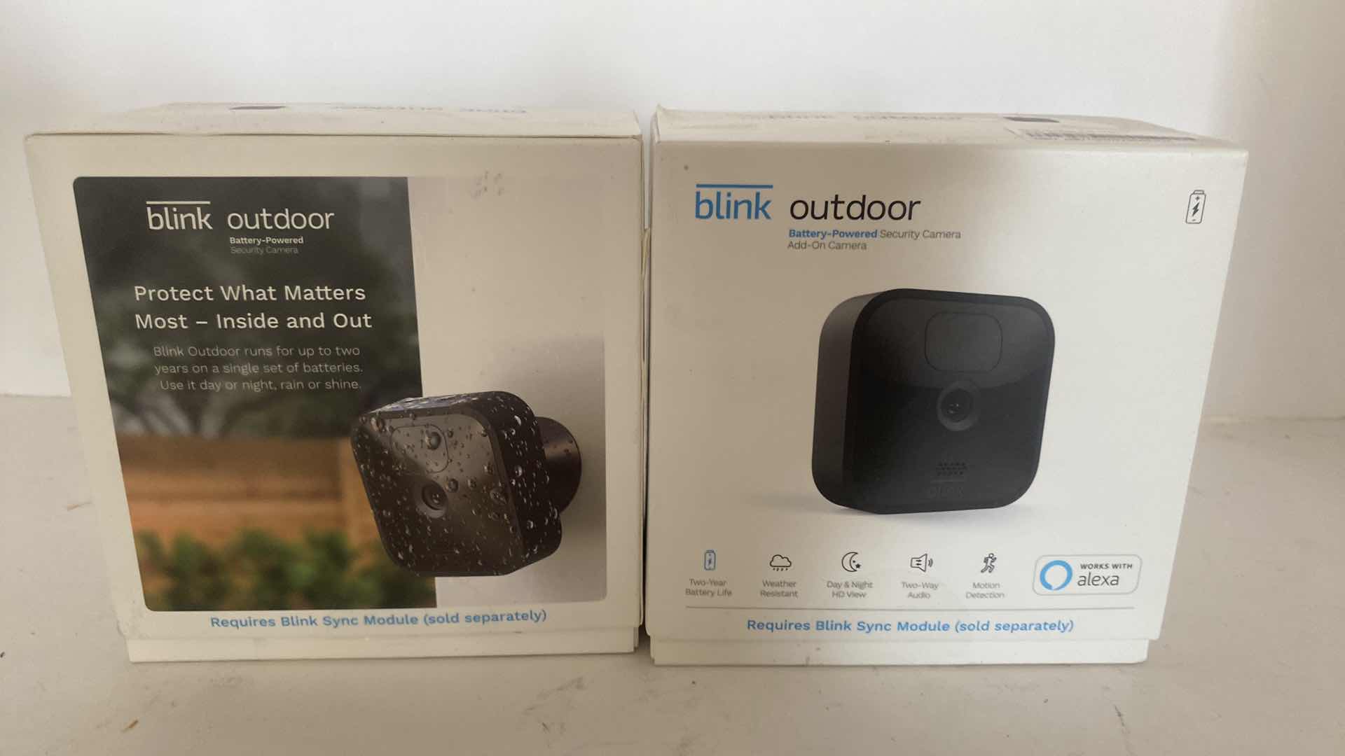 Photo 1 of 2-BLINK OUTDOOR CAMERAS