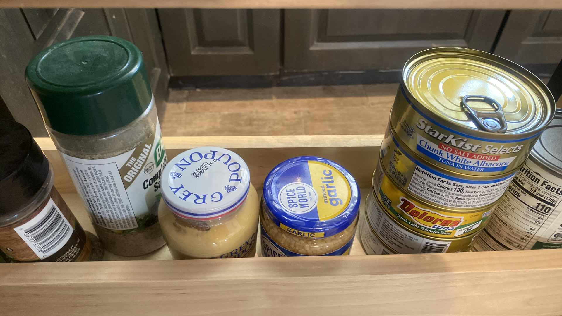 Photo 2 of CONTENTS KITCHEN CABINET-SPICES &  CANNED FOOD