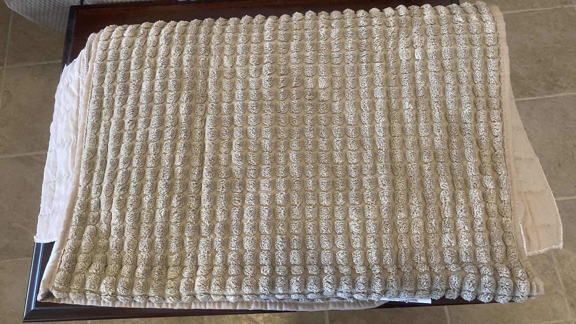 Photo 1 of 2 - TAN FABRIC CHAIR COVERS FOR RECLINERS 65” x 78 1/2”