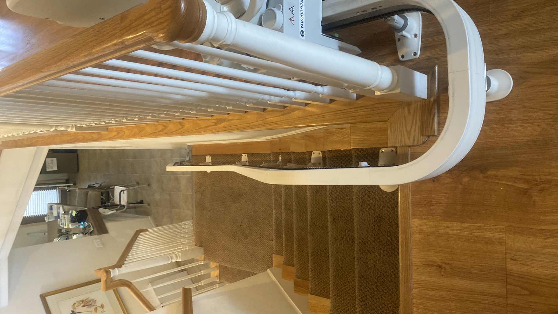 Photo 1 of $5000 ACORN 180 CURVED STAIRLIFT WITH MANUALS TRACK IS 23’ TO TOP OF STAIRS