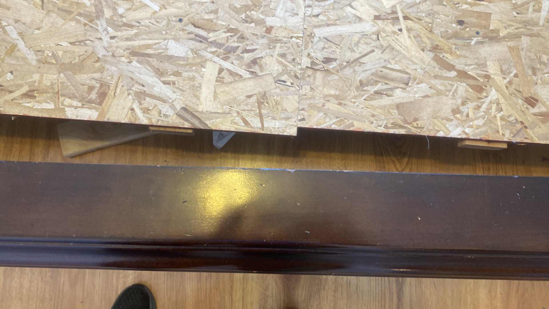 Photo 1 of EASTERN/CAL KING WOOD SLEIGH BED - FRAME ONLY 85“ x 95“ H74”