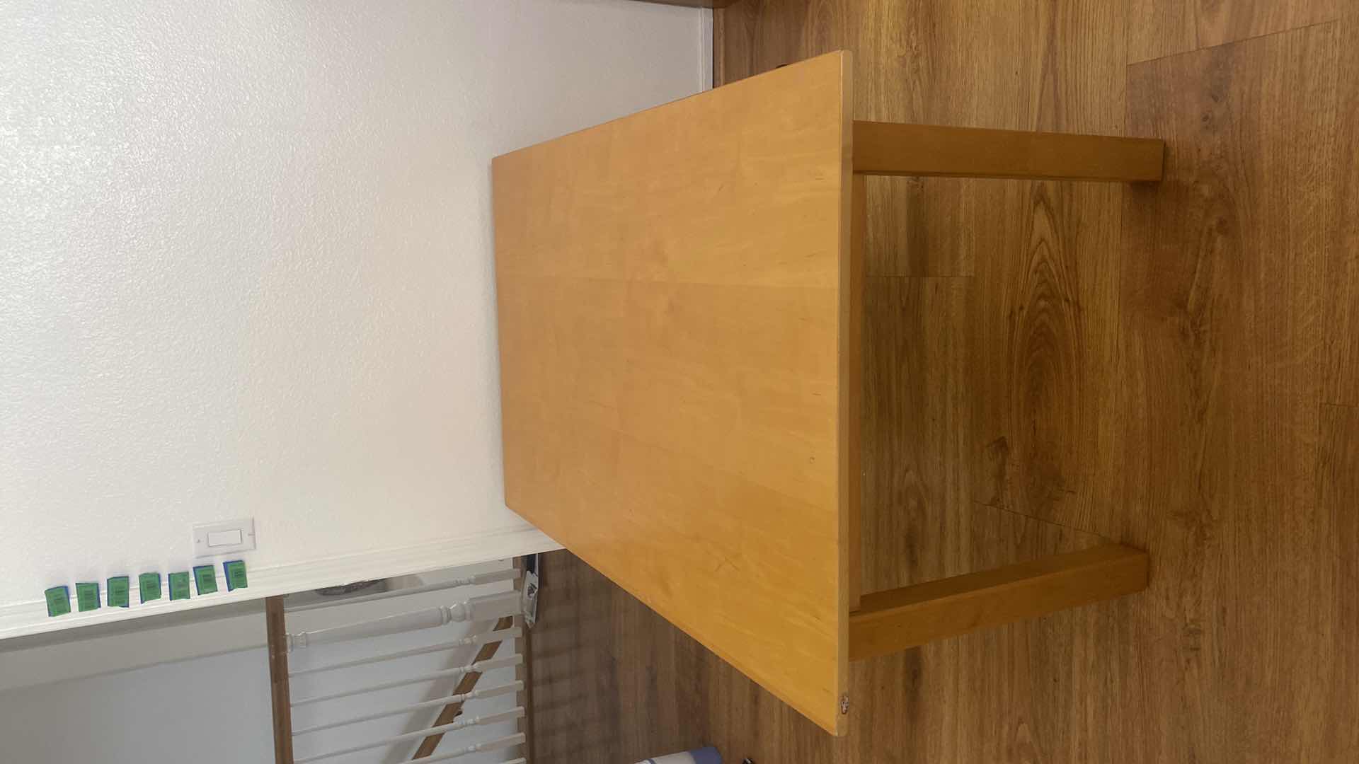 Photo 1 of WOOD TABLE 48” x 30” H 24”