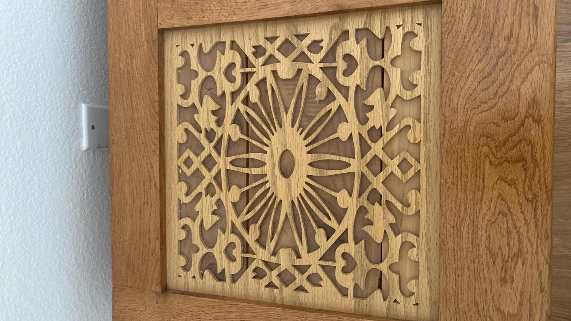 Photo 1 of WOOD HOPE CHEST EITH STENCIL DETAIL CEDAR LINED 50“ x 18 1/2“ H19 1/2”