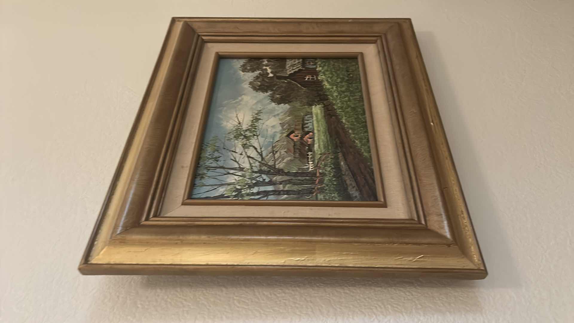 Photo 1 of FRAMED OIL ON CANVAS SIGNED ARTWORK 14” x H16”