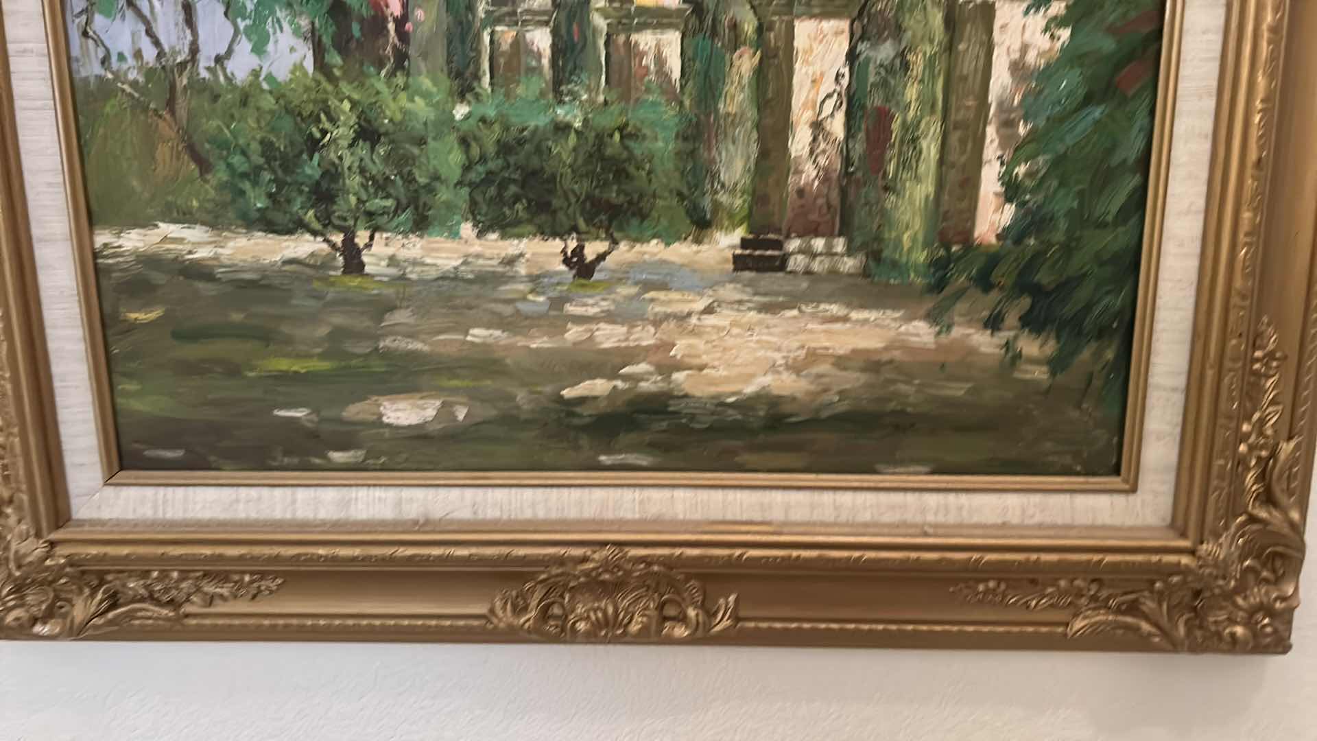 Photo 1 of FRAMED OIL ON CANVAS  ARTWORK 27” x H31”