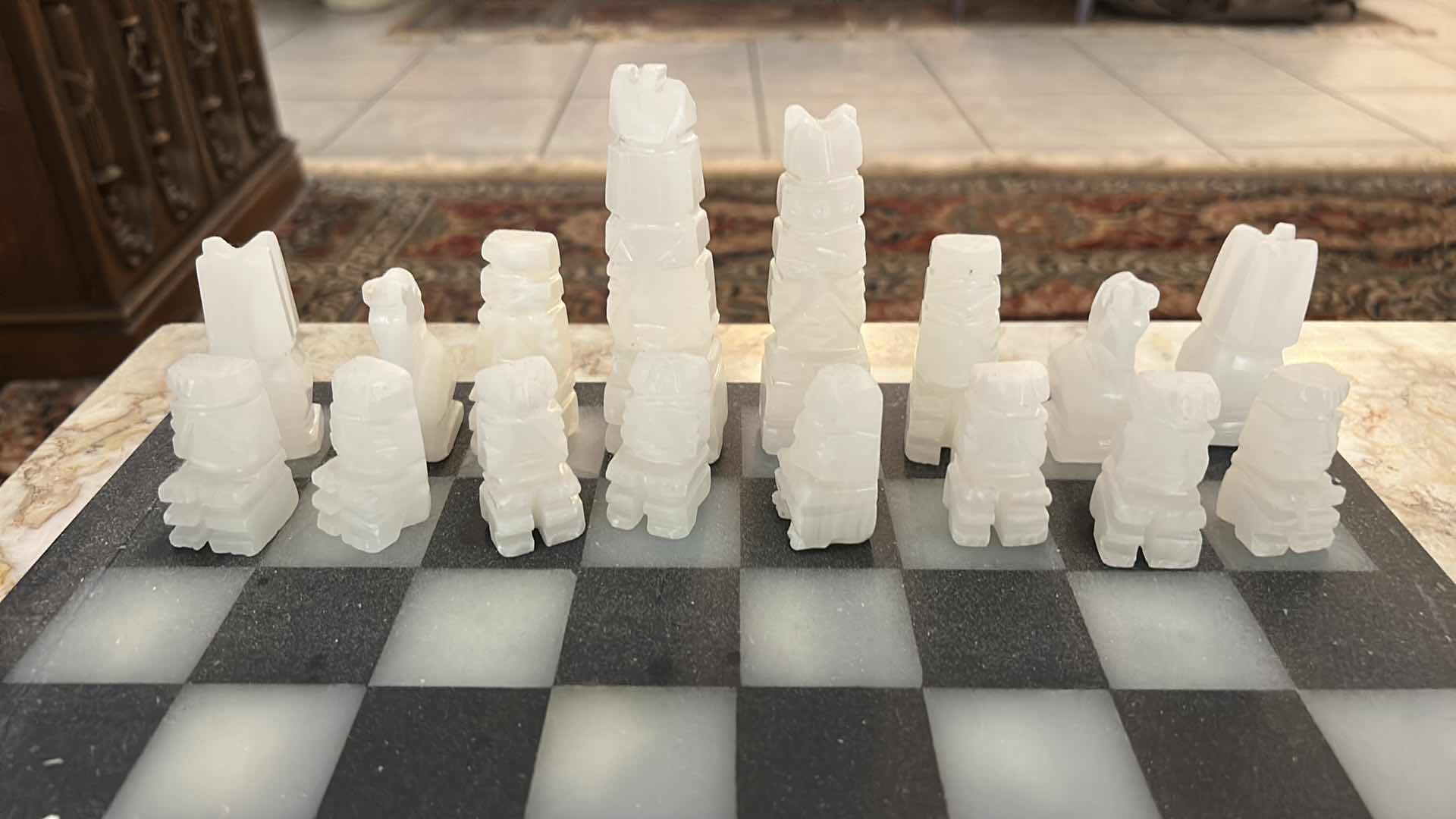 Photo 1 of ONYX CHESS BOARD 14”