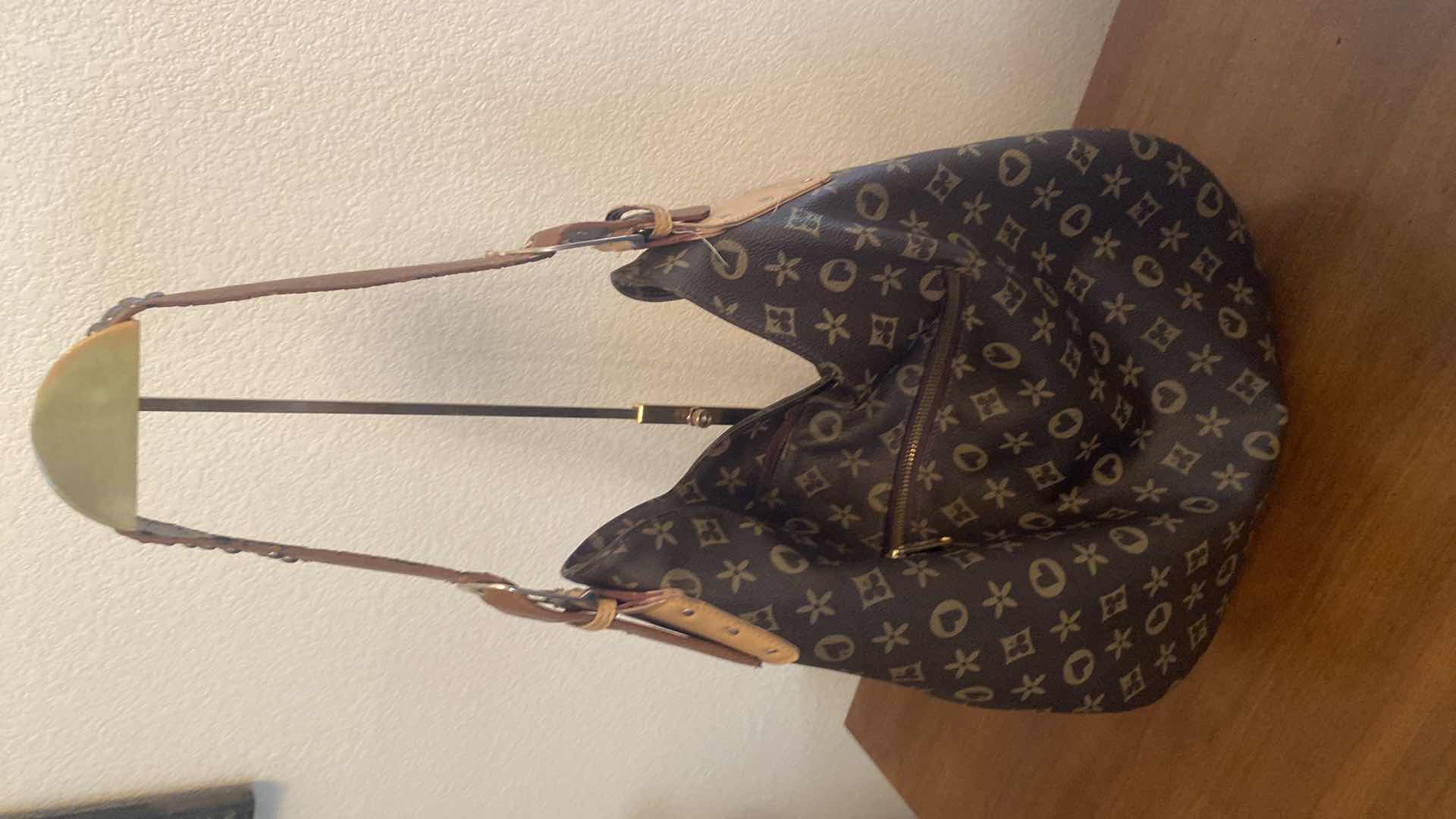 Photo 1 of LANY HANDBAG - HANDLE REQUIRES REPAIR 14” x 12”
