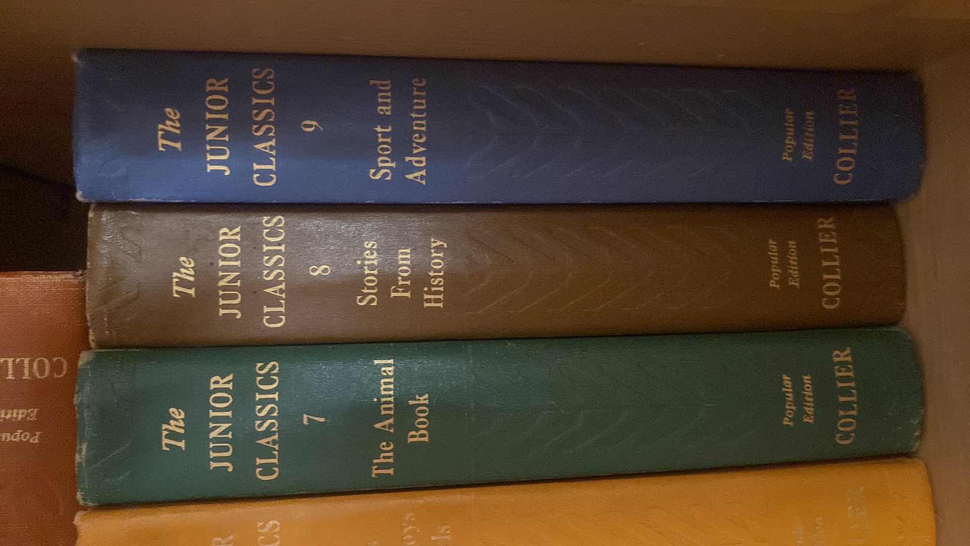 Photo 1 of BOOKS - THE JUNIOR CLASSICS 1-10