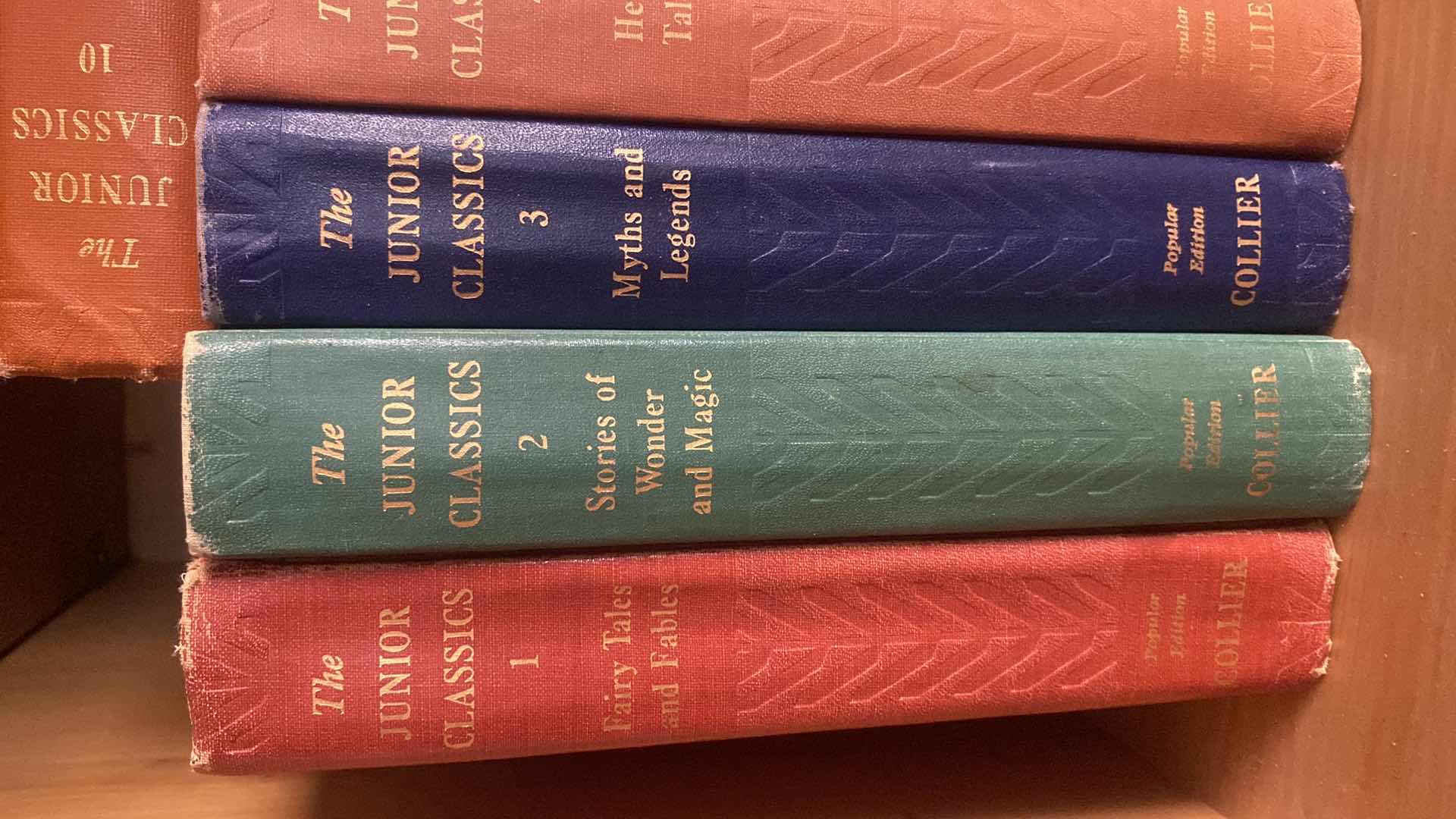Photo 1 of BOOKS - THE JUNIOR CLASSICS 1-10