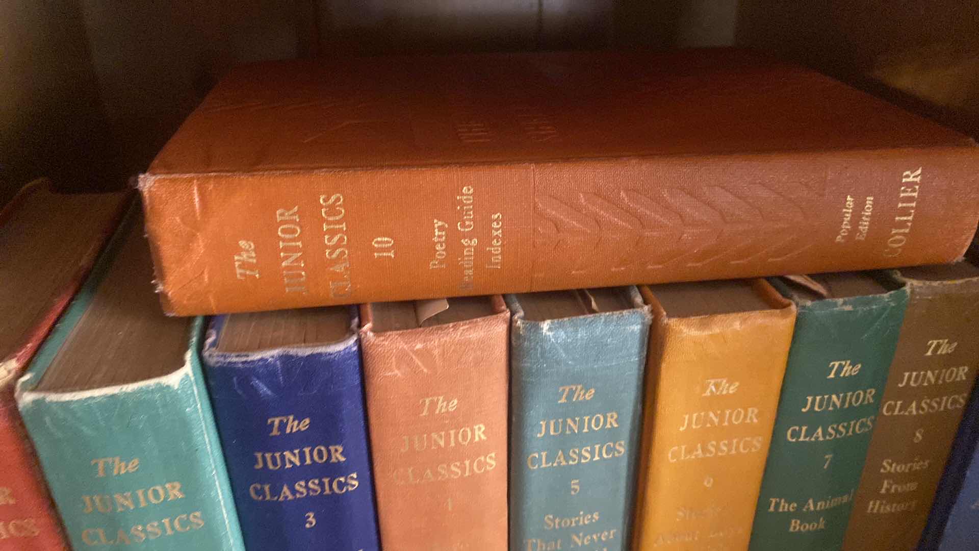 Photo 1 of BOOKS - THE JUNIOR CLASSICS 1-10