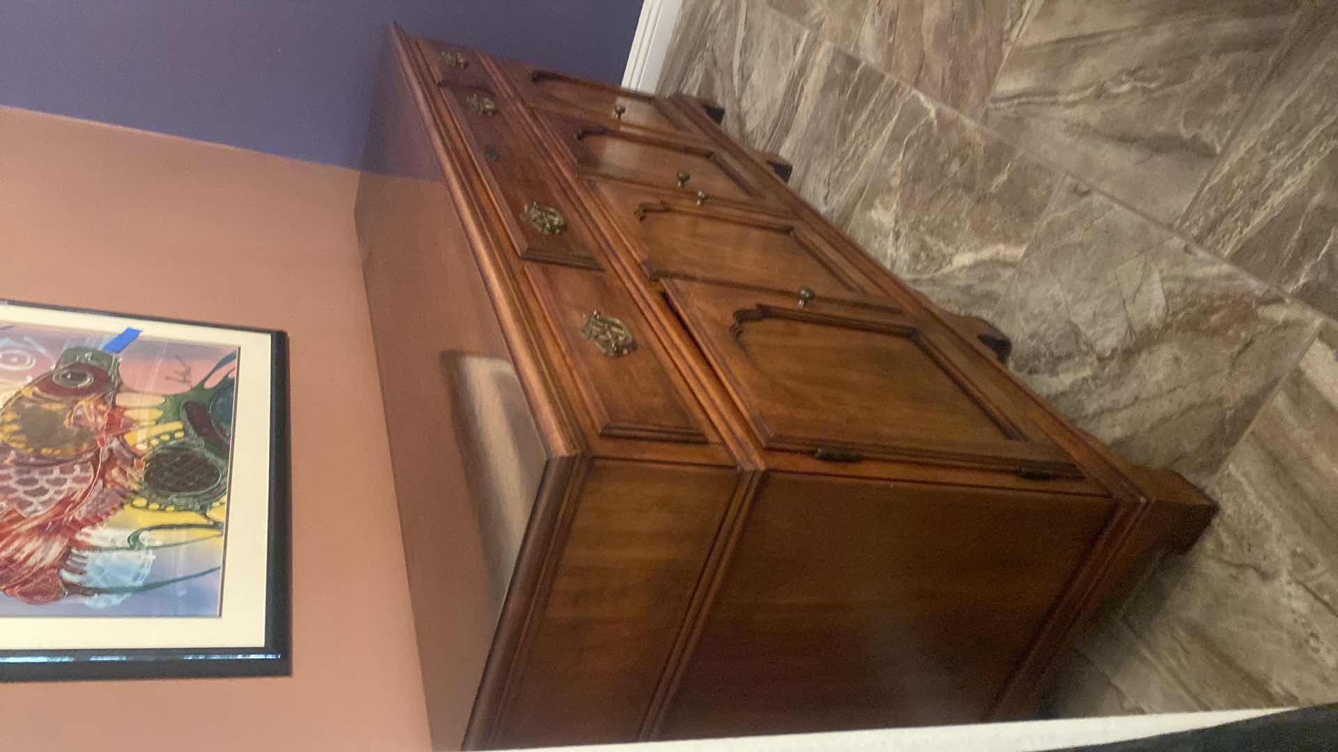 Photo 1 of WOOD SIDEBOARD/BUFFET 66“ x 19“ H34”