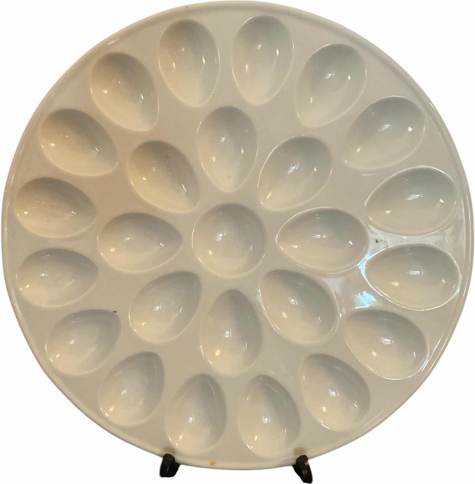 Photo 1 of POTTERY BARN DEVILED EGG PLATTER 13”