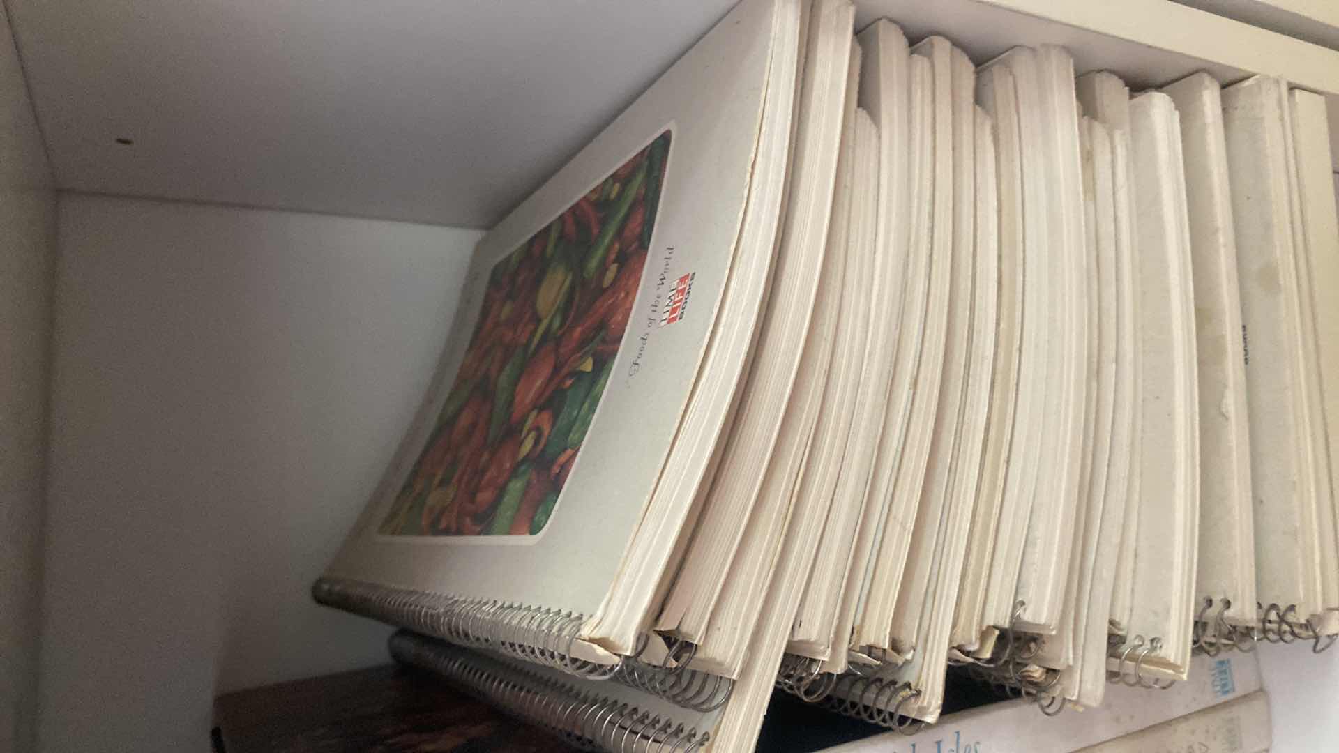 Photo 1 of SHELF OF COOK BOOKS INCLUDING CHEFS OF THE WORLD TIME LIFE BOOKS