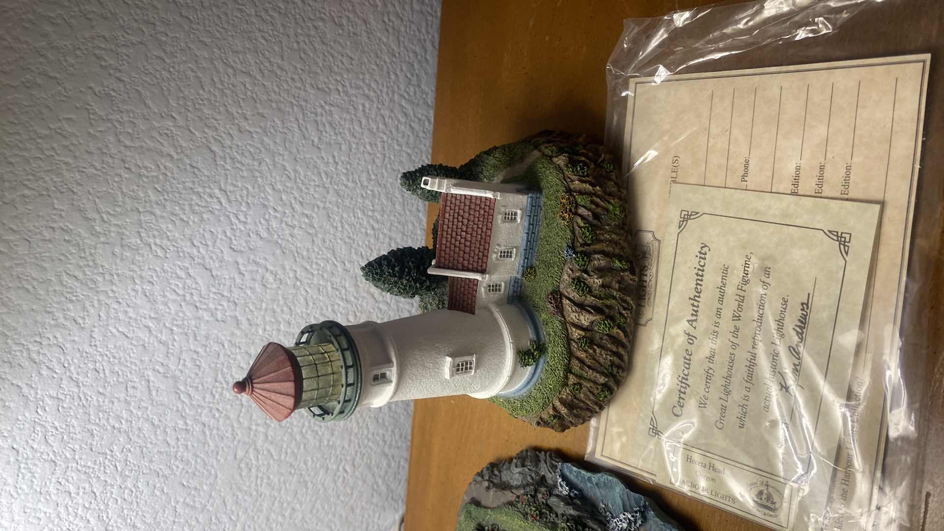 Photo 1 of LIGHT HOUSE LAMP H16” & LIGHT HOUSE H6” WITH COA