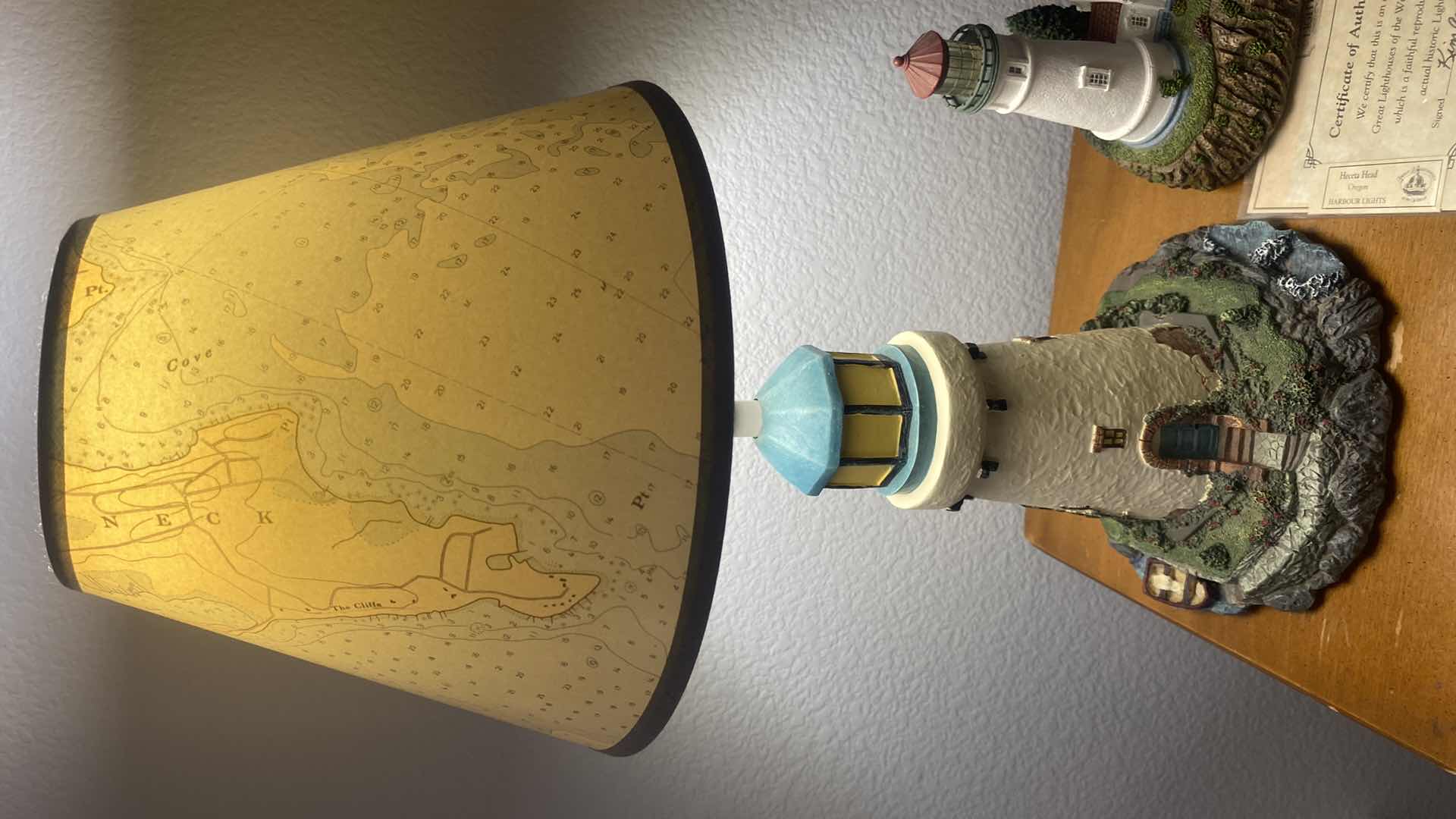 Photo 1 of LIGHT HOUSE LAMP H16” & LIGHT HOUSE H6” WITH COA