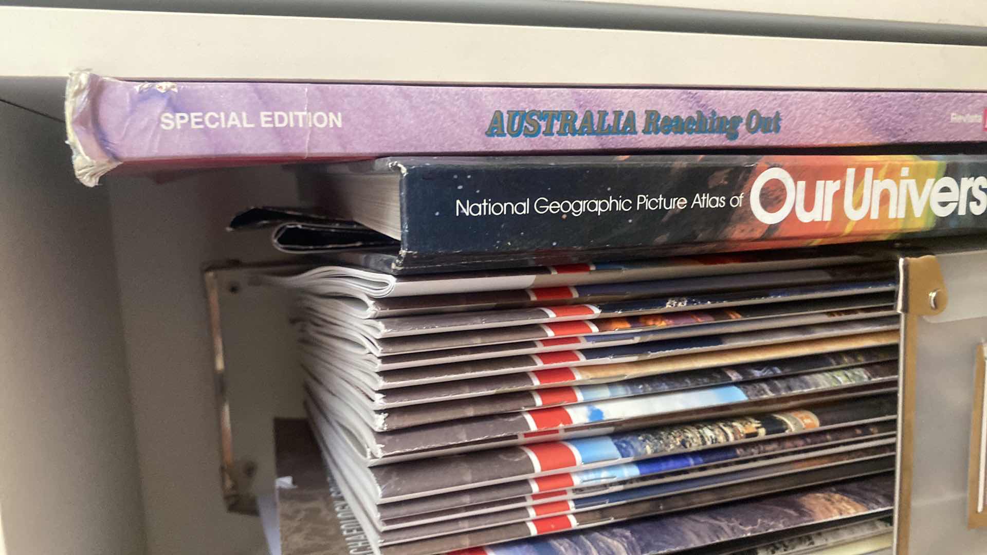Photo 1 of SHELF OF BOOKS NEW HORIZONS & PROGRAMS