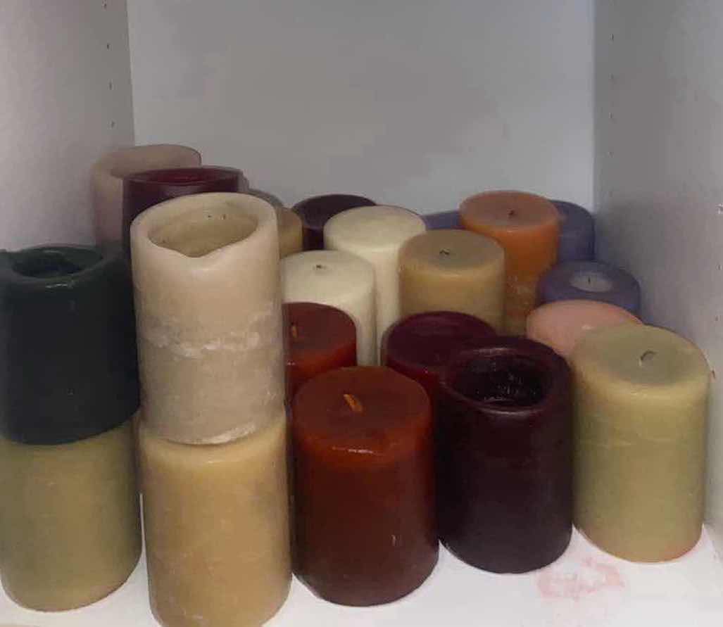 Photo 1 of SHELF OF CANDLES