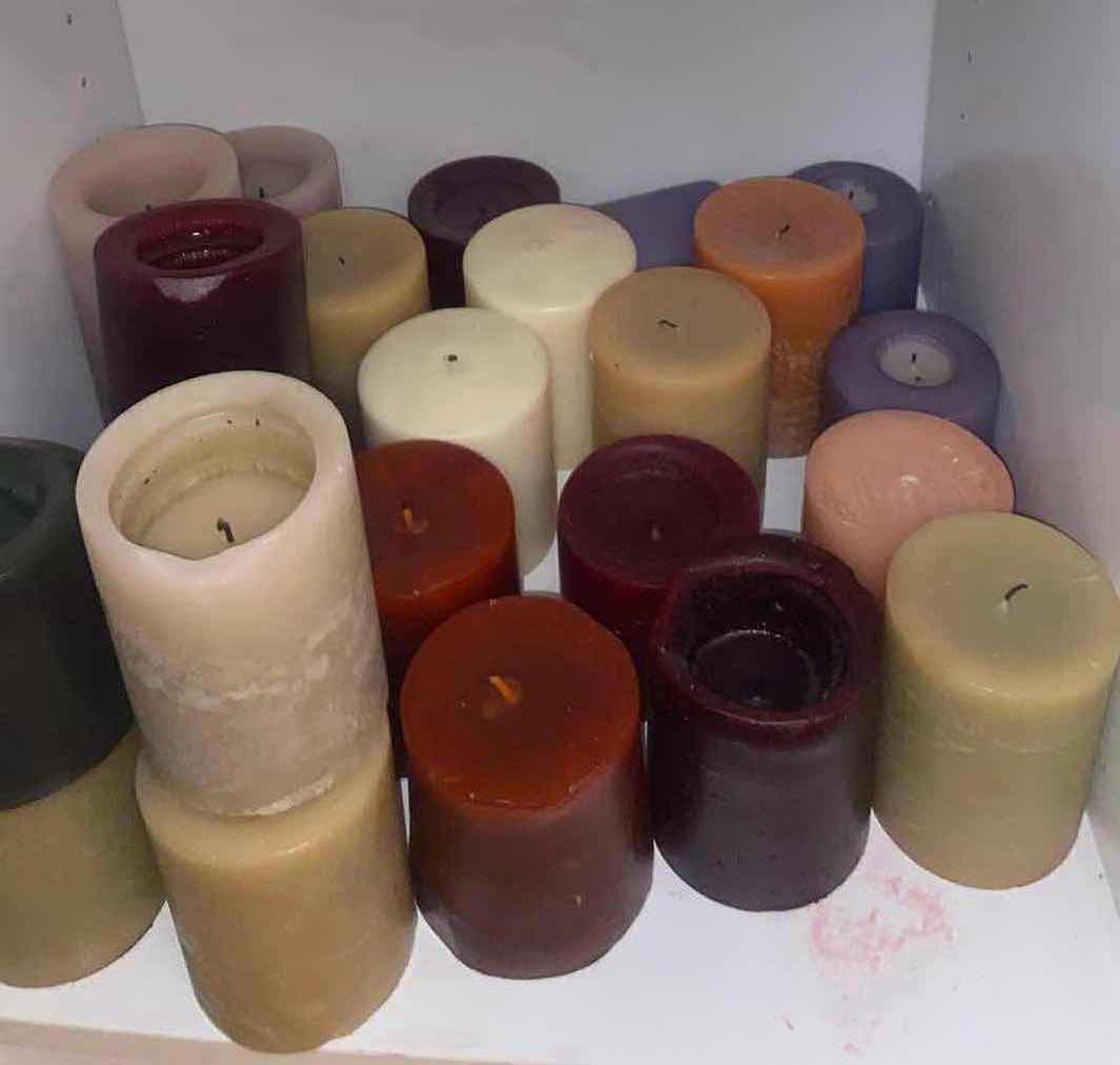 Photo 1 of SHELF OF CANDLES