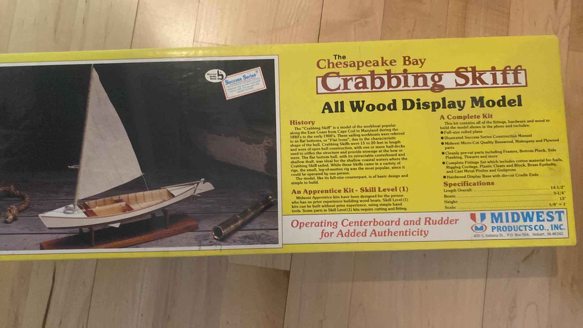 Photo 1 of WOOD SHIP MODEL KIT