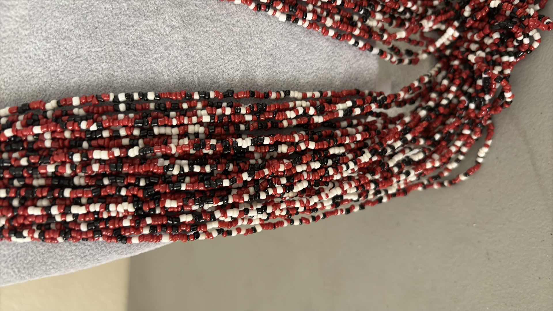Photo 1 of BEADED CHOKER COLLAR AND LONG NECKLACE