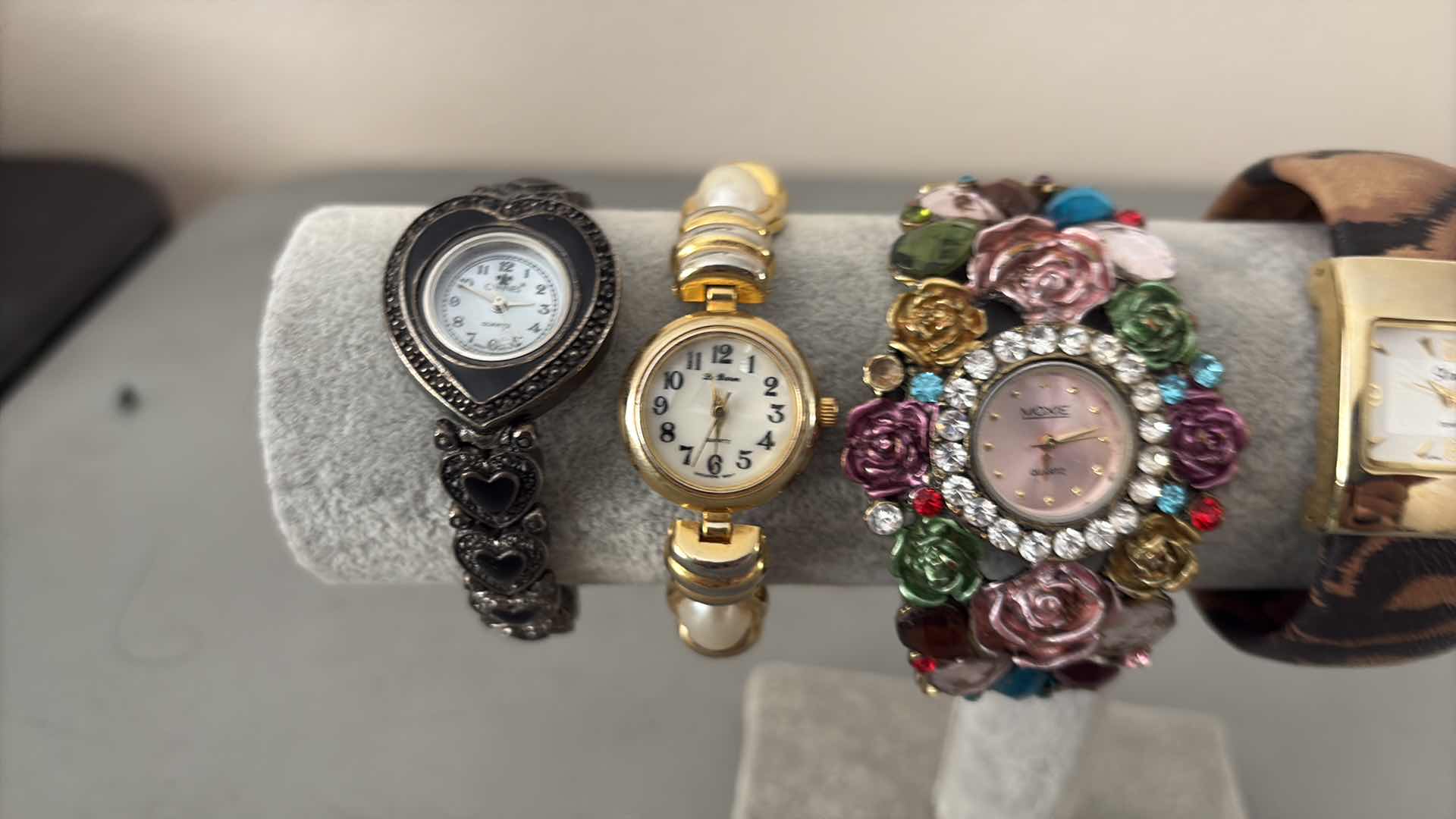 Photo 1 of WOMENS GOLD TONED WATCH  BRACELETS