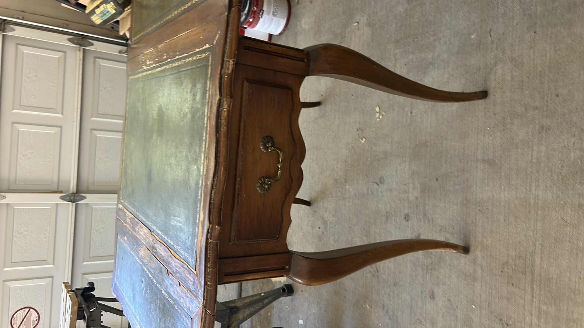 Photo 1 of ANTIQUE  DROP LEAF SIDE TABLE 39” x 30” x H28”