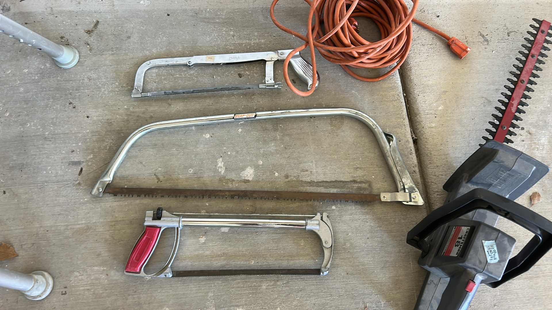 Photo 1 of TOOLS, SAWS, HEDGER AND MORE