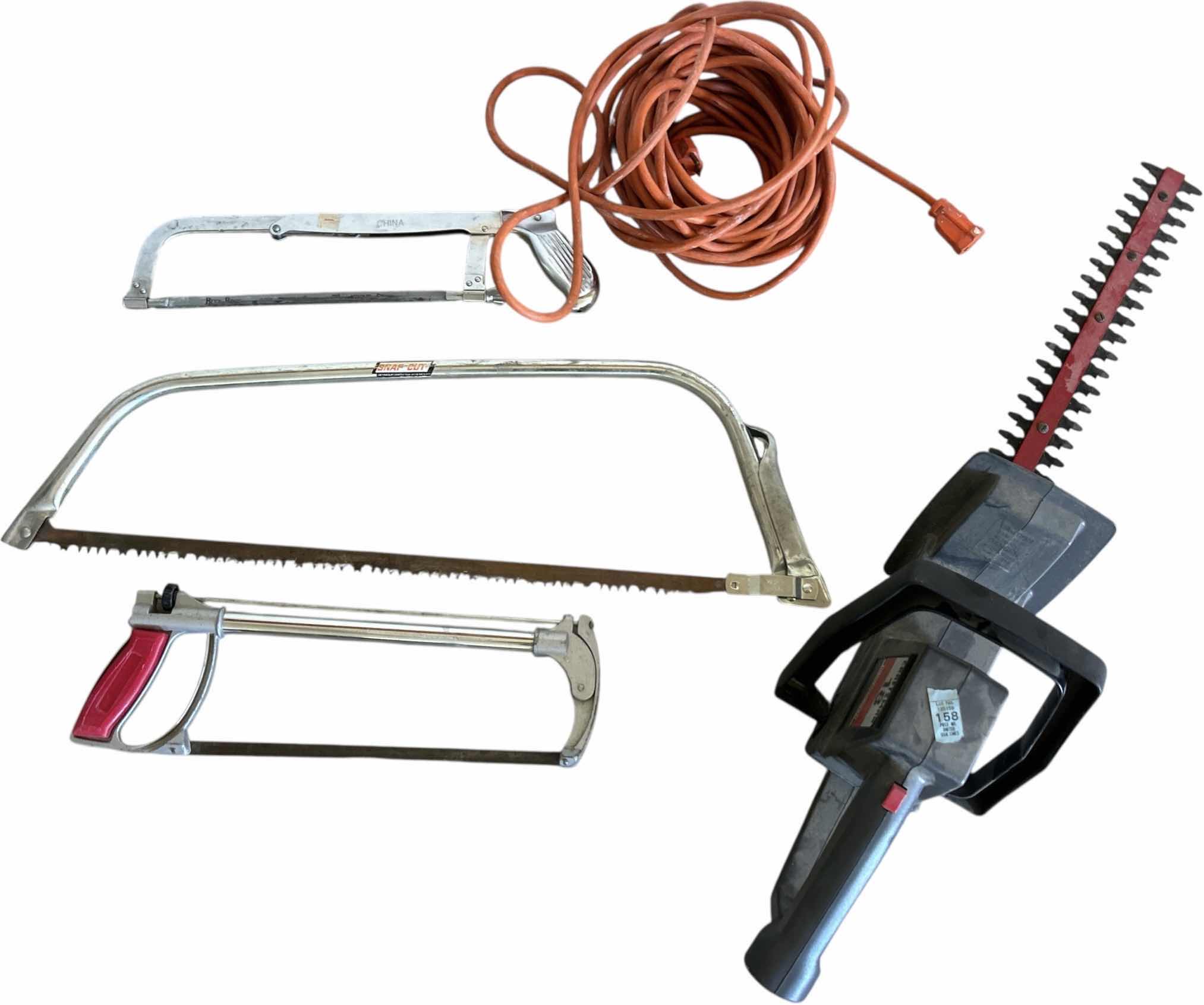 Photo 1 of TOOLS, SAWS, HEDGER AND MORE