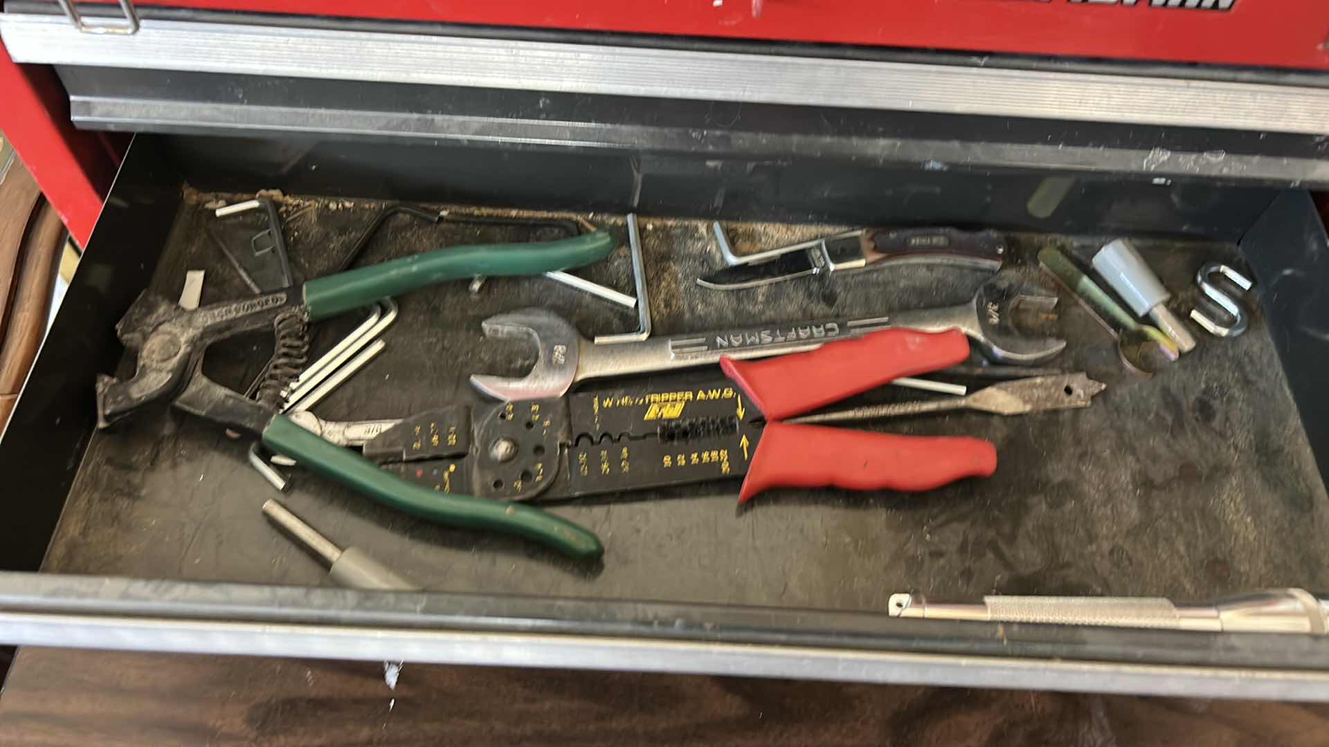 Photo 1 of CRAFTSMAN TOOL BOX WITH CONTENTS
