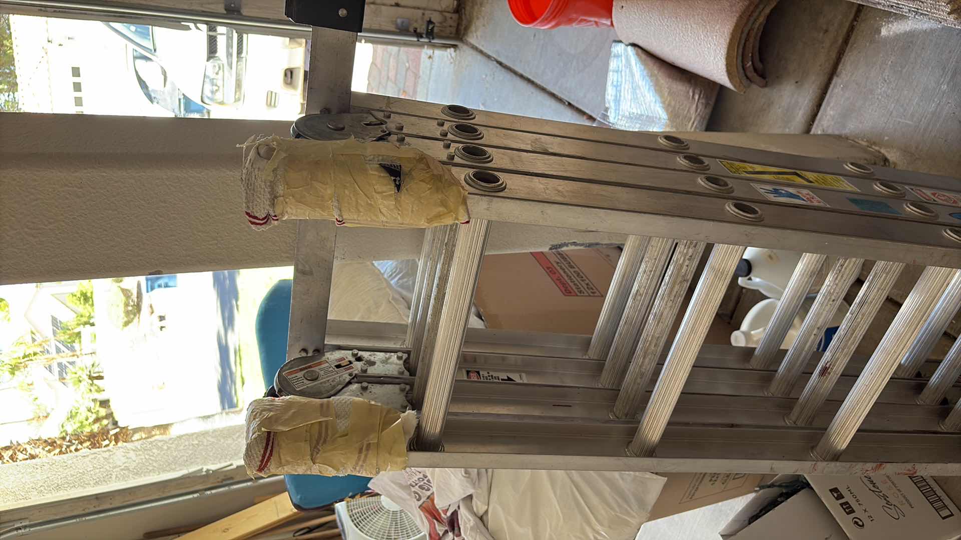 Photo 1 of WERNER HEAVY DUTY INDUSTRIAL 12 FOOT LADDER