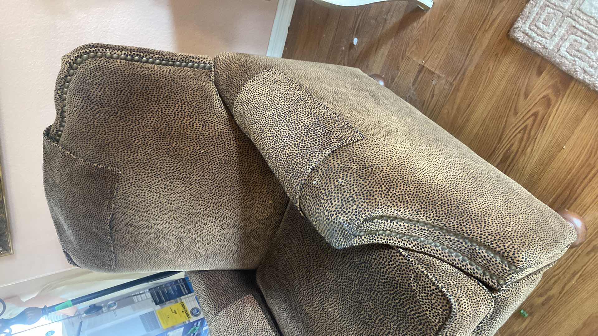 Photo 1 of ANIMAL PRINT MANUAL BARCALOUNGER RECLINER CHAIR (two available each sold separately)
