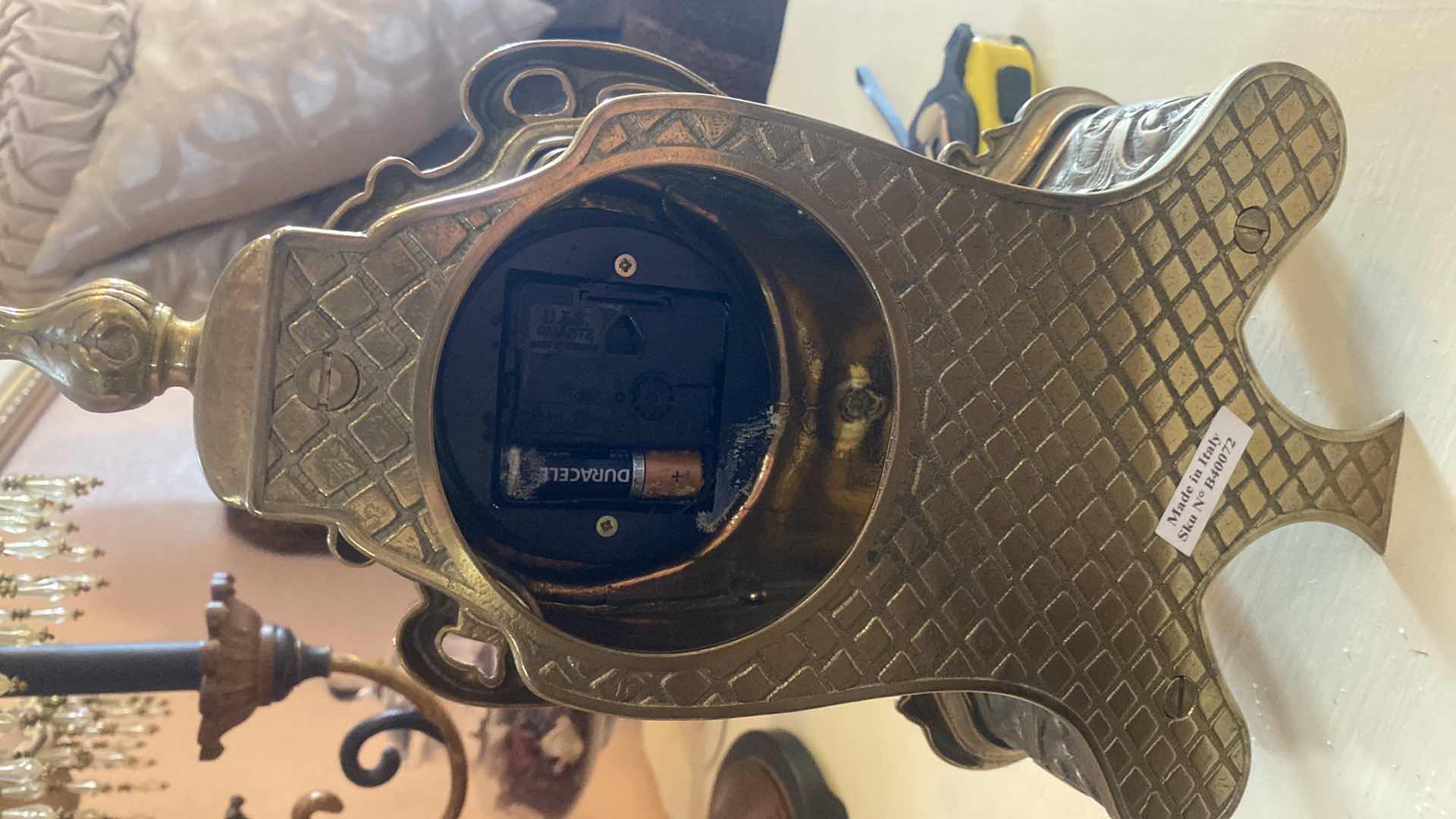 Photo 1 of URANIO BRASS CLOCK H14”