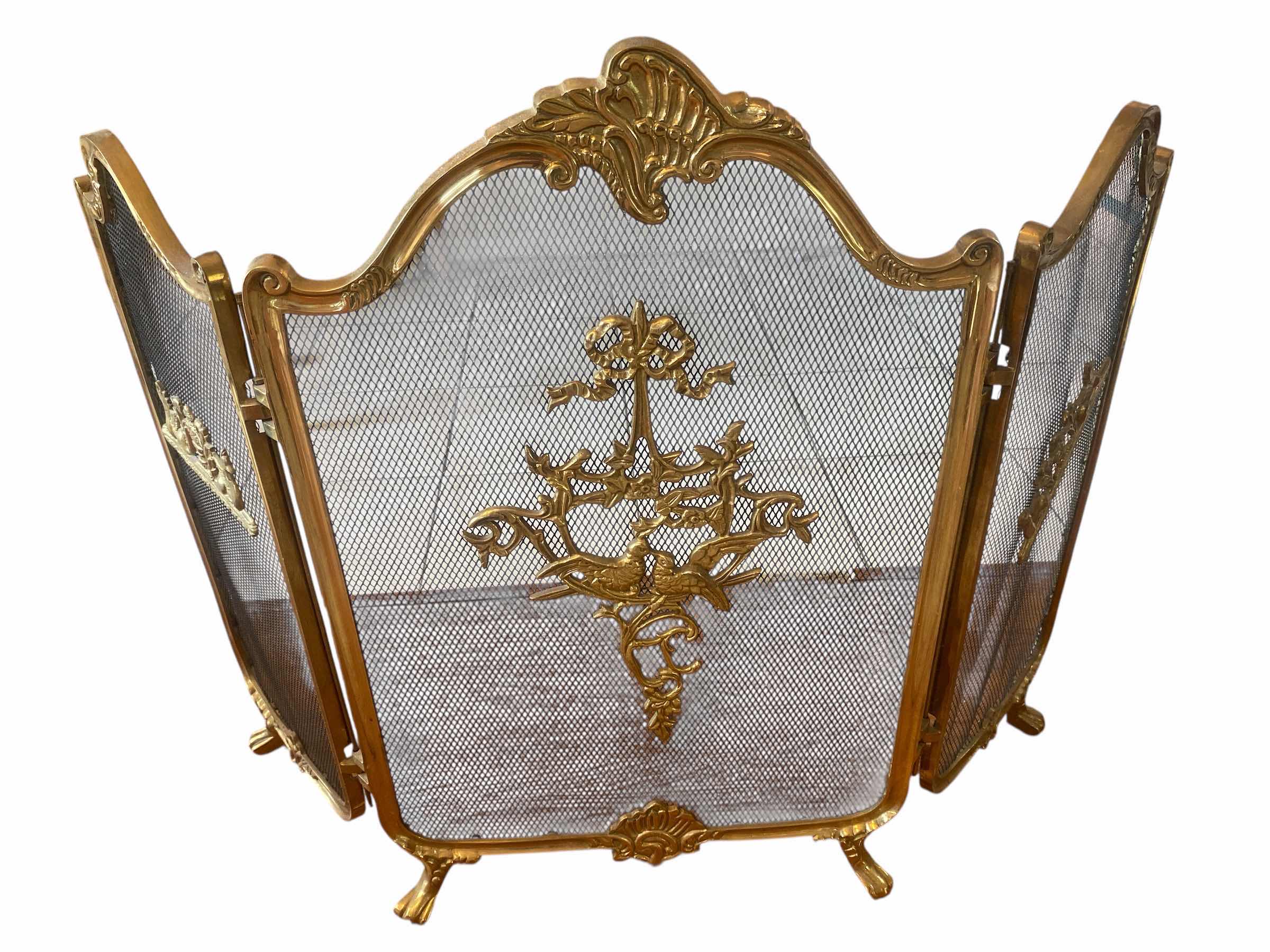 Photo 1 of BRASS FIRE PLACE SCREEN 40” x 29”