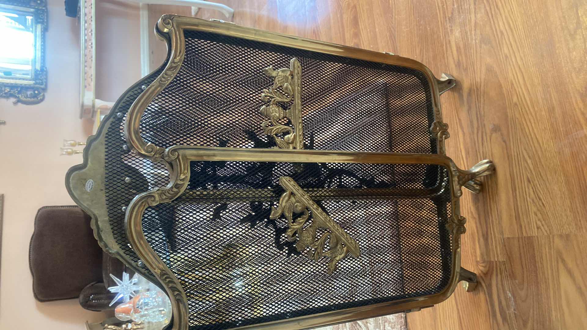 Photo 1 of BRASS FIRE PLACE SCREEN 40” x 29”