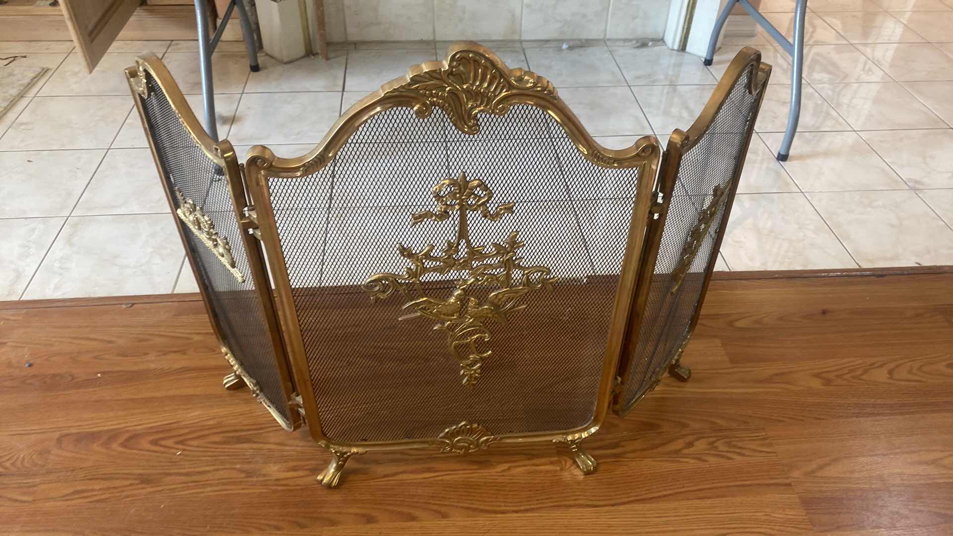 Photo 1 of BRASS FIRE PLACE SCREEN 40” x 29”