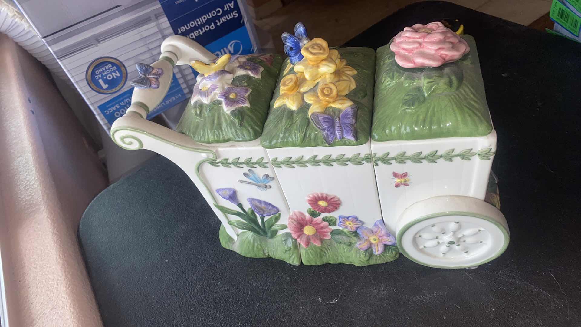 Photo 1 of 3 PIECE. PORTMEIRION  CANISTERS SET
