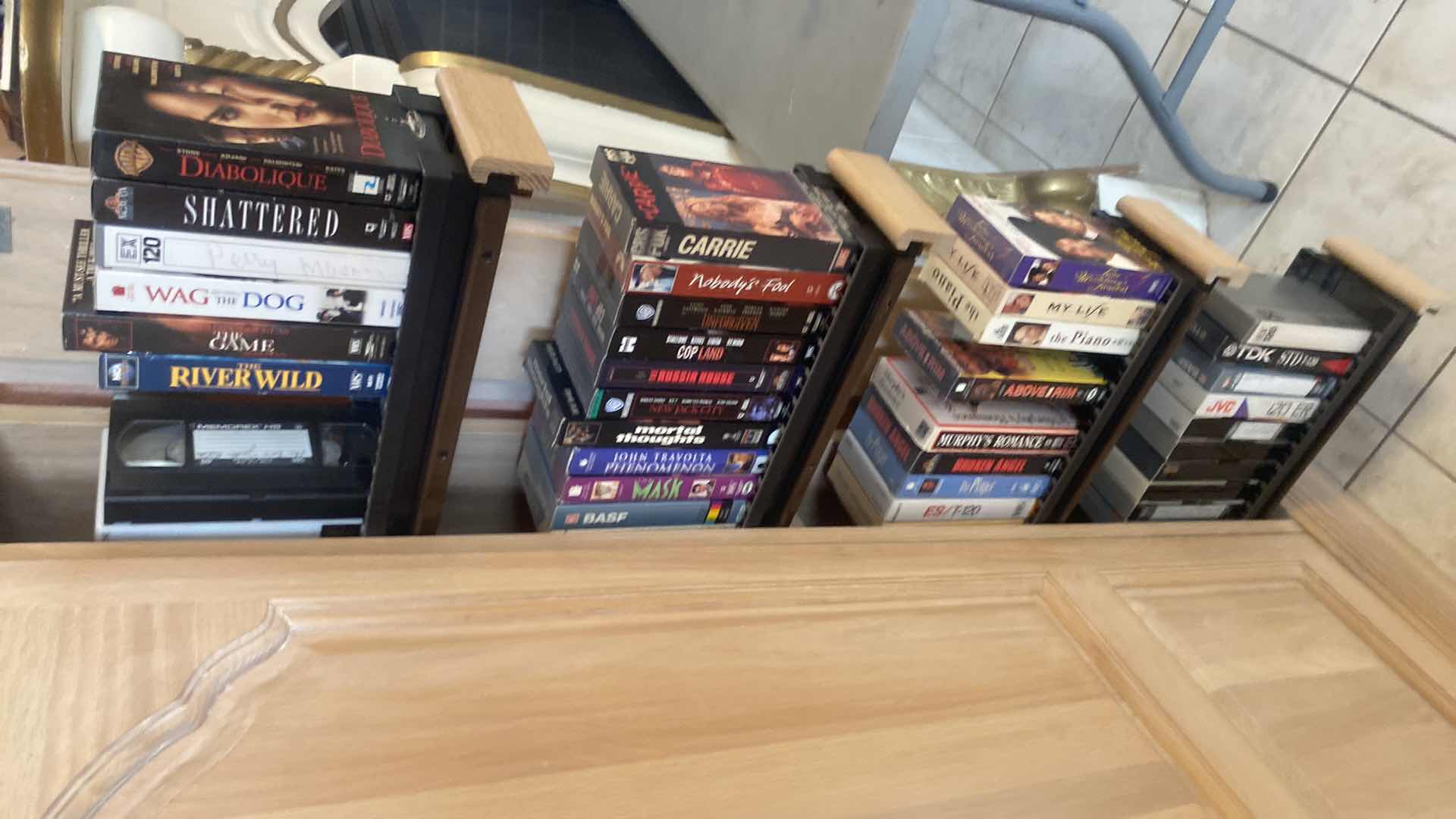 Photo 1 of VHS MOVIES - ENTERTAINMENT CENTER SOLD SEPARATELY