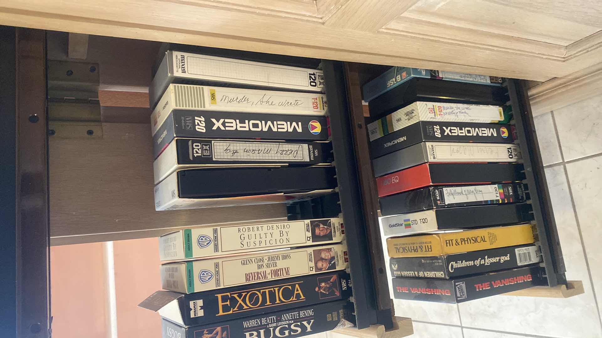 Photo 1 of VHS MOVIES - ENTERTAINMENT CENTER SOLD SEPARATELY