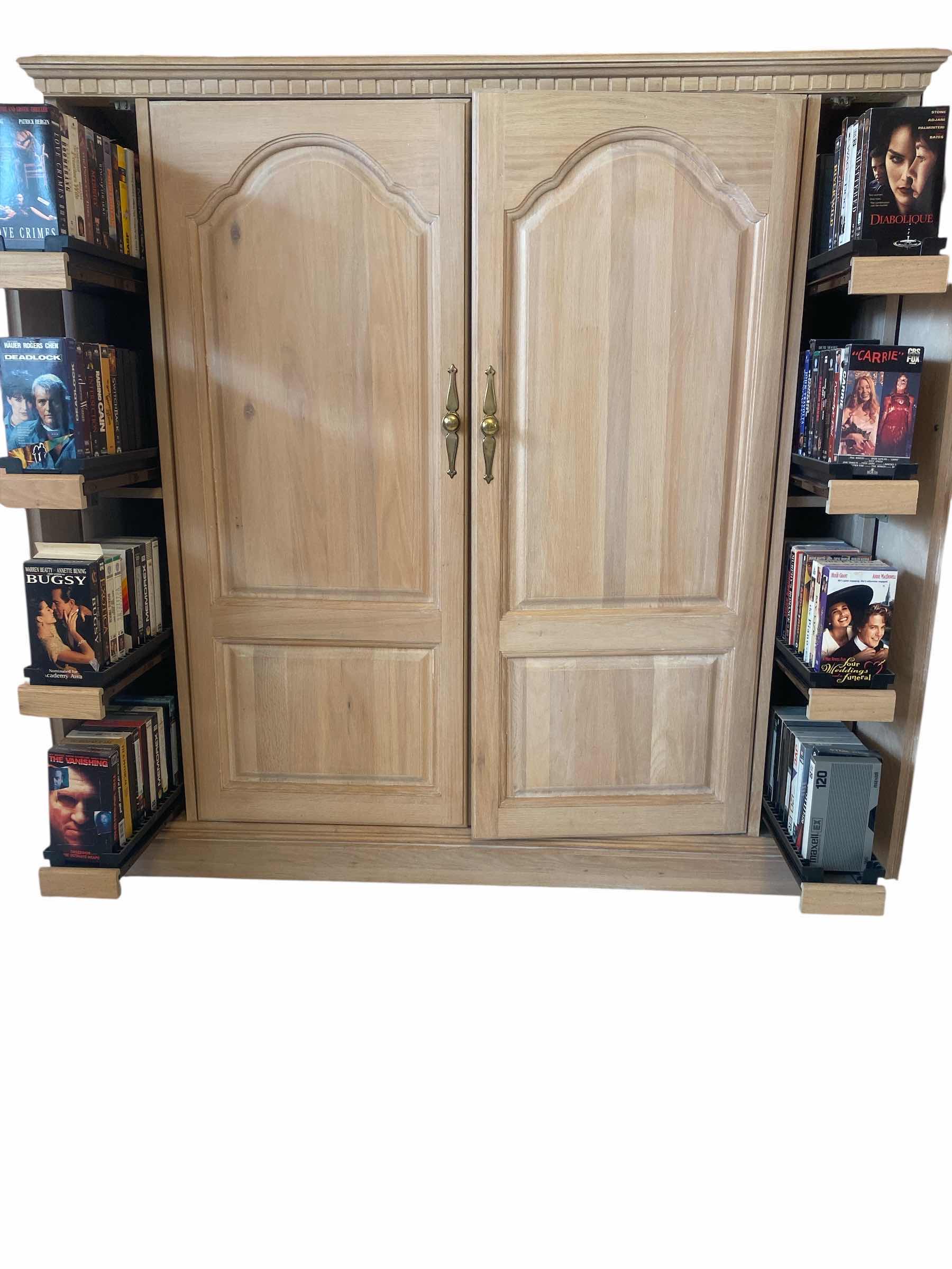 Photo 1 of VHS MOVIES - ENTERTAINMENT CENTER SOLD SEPARATELY