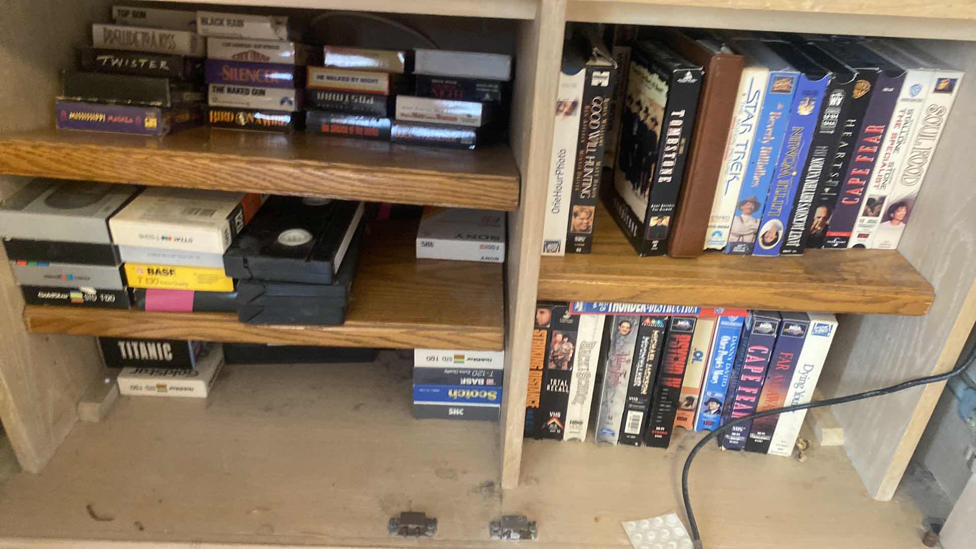 Photo 1 of VHS MOVIES - ENTERTAINMENT CENTER SOLD SEPARATELY