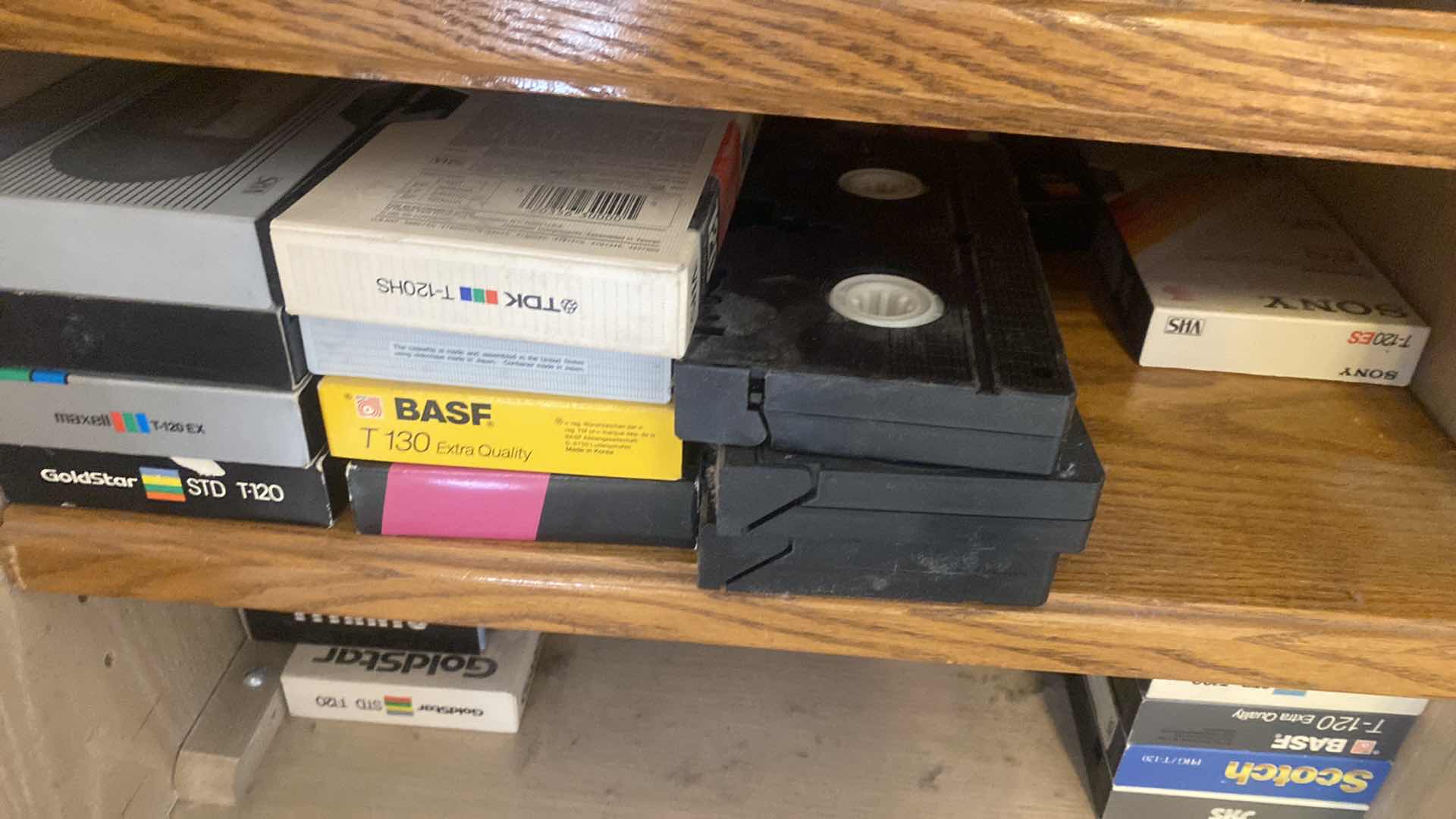 Photo 1 of VHS MOVIES - ENTERTAINMENT CENTER SOLD SEPARATELY