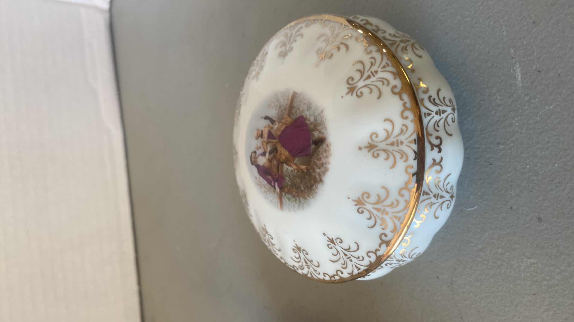 Photo 1 of 3 TRINKET BOXES AND 1 BASKET WITH EGGS