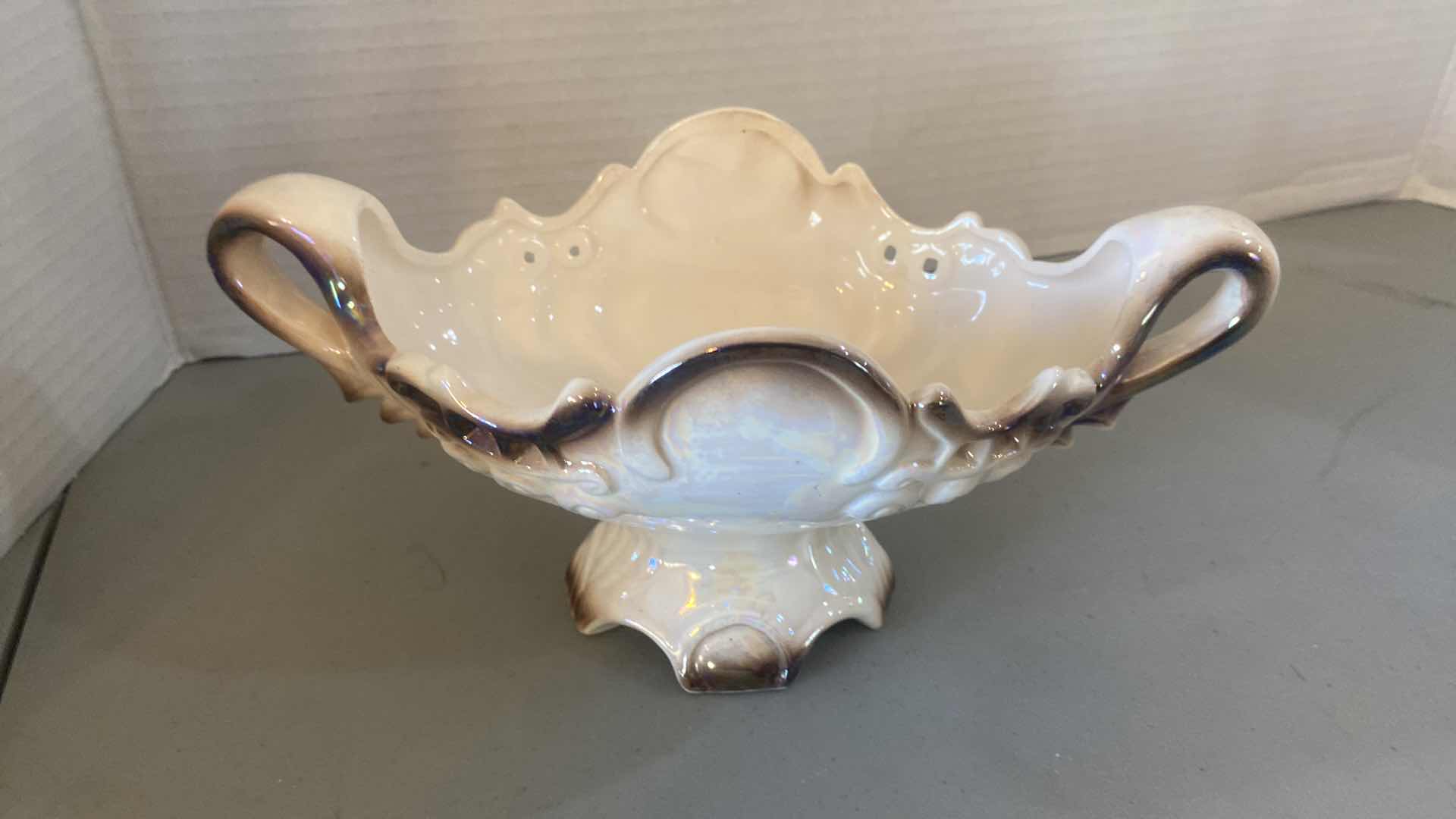 Photo 1 of CAPODIMONYTE PORCELAIN BOWL MADE IN ITALY H5”