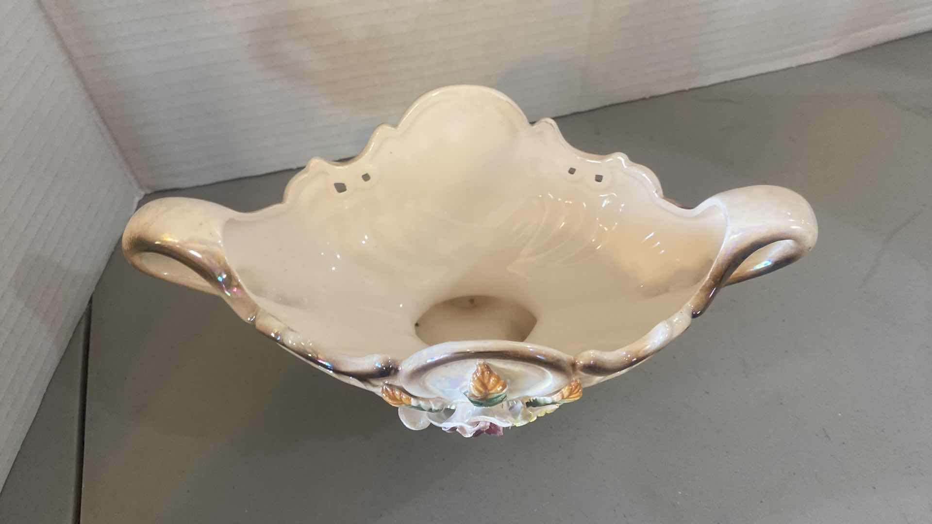 Photo 1 of CAPODIMONYTE PORCELAIN BOWL MADE IN ITALY H5”