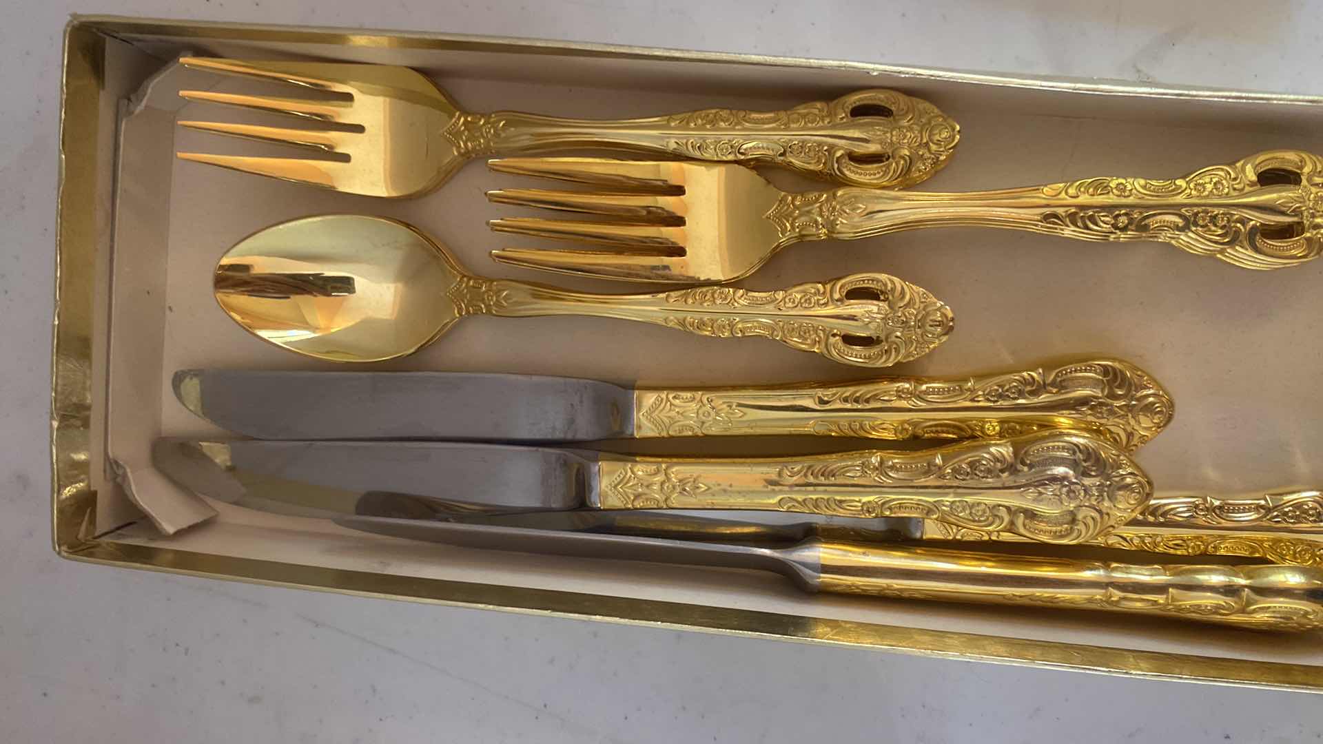 Photo 1 of 16 PIECE 1846 RIGERS BROTHERS GOLD SILVERWARE SERVICE