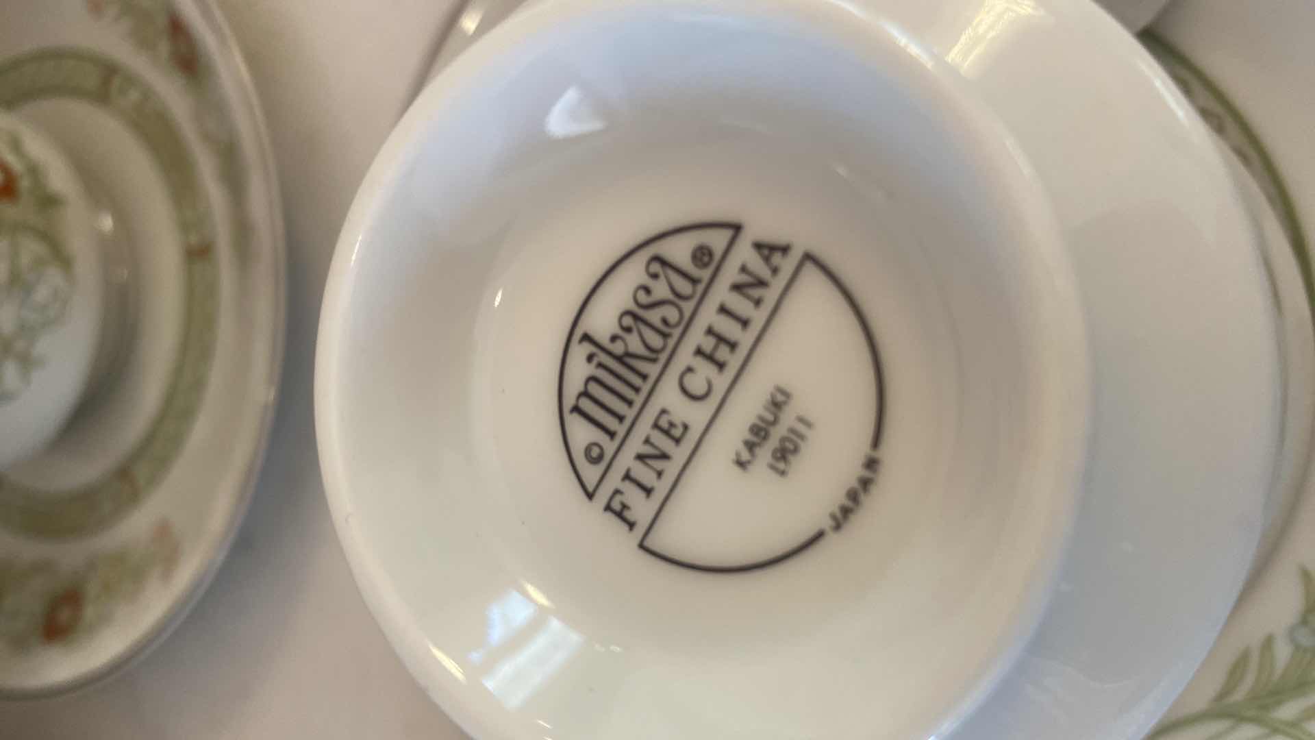 Photo 1 of 45 PIECE SET MIKASA FINE CHINA KABUKI
